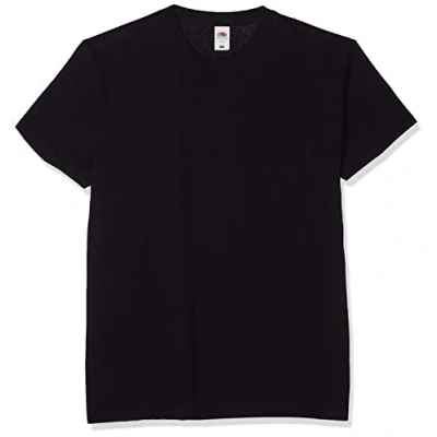 Imagen de Fruit of the Loom Original tee, 3 Pack Camiseta, Negro (Black 36), XXX Large (Size:3XL) (Pack de 3) para Hombre