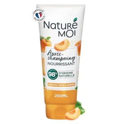 Imagen de Naturé Moi Acondicionador nutritivo Albaricoque del Roussillon y el aceite de argán orgánico desenreda protege cabello seco dañado 200 ml