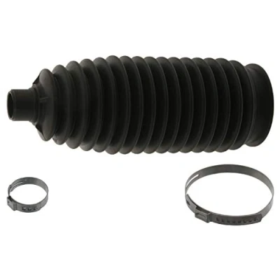 Imagen de FEBI BILSTEIN 38921 Juego de fuelle, dirección Termoplástico Eje delantero, izquierda, derecha con abrazaderas norauto, oscaro, mister