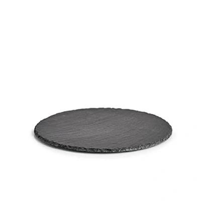 Imagen de Zeller 24512 Plato redondo para servir (pizarra, 30 x 0,4 0,6 cm)