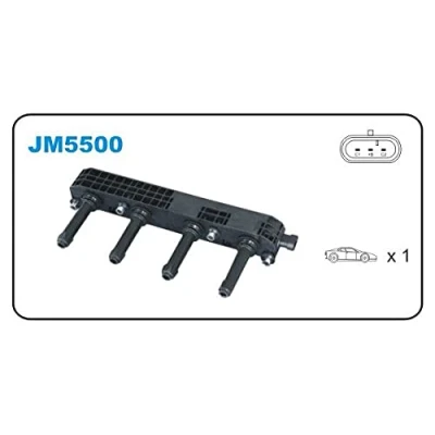 Imagen de JANMOR JM5500 Bobina de encendido CHEVROLET: Cruze Berlina, Nubira Lacetti Hatchback, DAEWOO: Berlina