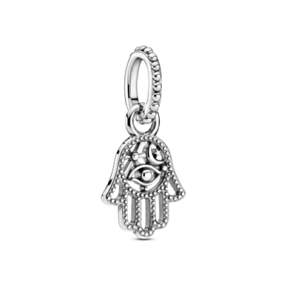 Imagen de Pandora Passions Colgante con diseño de mano Hamsa plata ley