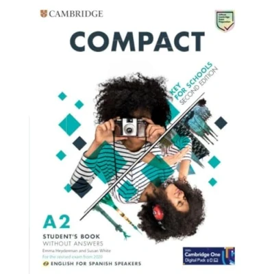Imagen de Compact Key for Schools Student`s Book without answers with Digital Pack English (2022)