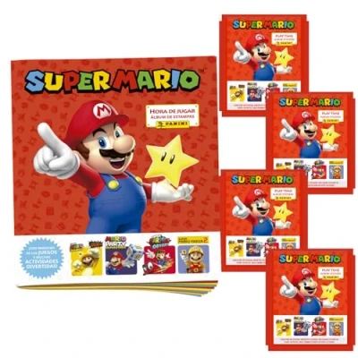 Imagen de Super Mario Playtime Juego de pegatinas para principiantes (versión francesa)