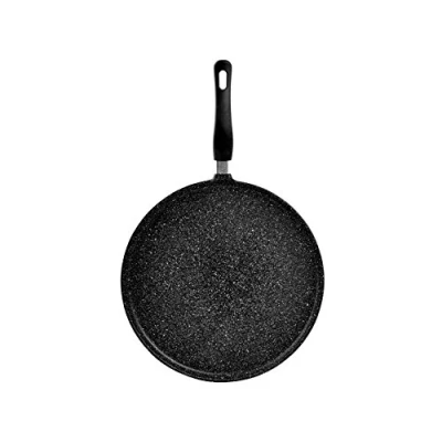 Imagen de Home Crepiera Antiaderente con Manico in Bakelite, Alluminio, Nero, 32 cm