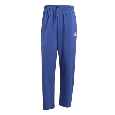 Imagen de adidas Hombre Essentials Small Logo Stanford Pant Open HEM, Dark Blue/White, XS
