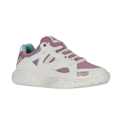 Imagen de K SWISS TURA TEAM Zapatillas de pádel, Mujer, Talla: 37, Snow white lilas pastel turquoise Tela