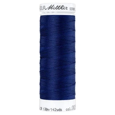 Imagen de Mettler Seraflex Elastic Thread 50wt 142yd Navy 7840 825