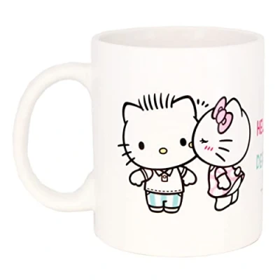 Imagen de Promo Dis Hello Kitty Taza de café con diseño &amp; Dear Daniel/regalo/declaración 320 ml