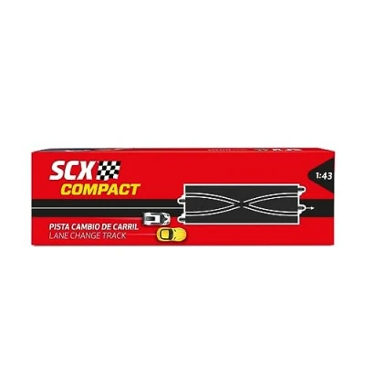 Imagen de SCALEXTRIC Accesorios y Extensiones Circuitos de Carreras Compact Escala 1:43 (Pista Cambio Carríl x2)