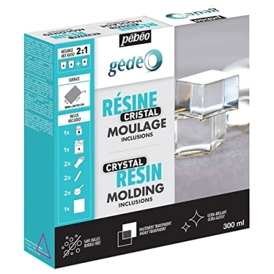 Imagen de Gedeo Resina de Cristal 300 ml, Transparente (el empaque Puede diferir)