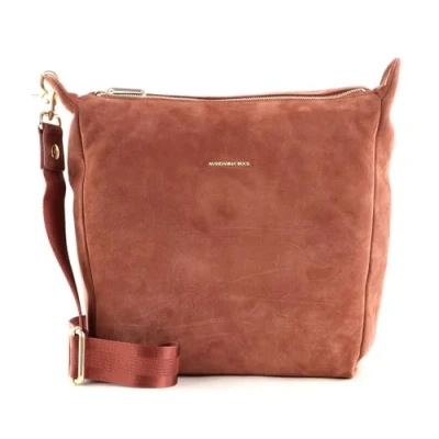 Imagen de Mandarina Duck Mellow Velvet, Bolsa de Mensajero para Mujer, Saddle