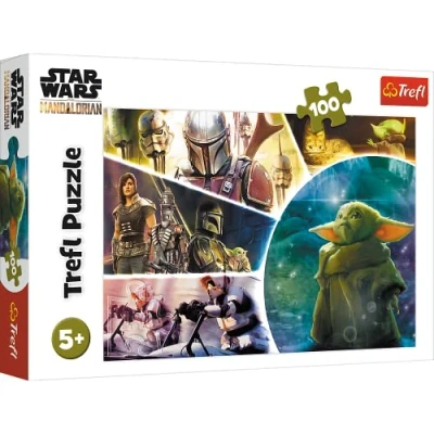 Imagen de Trefl Baby Yoda, Star Wars de 100 Piezas, para niños a Partir 5 años Puzzle, Color