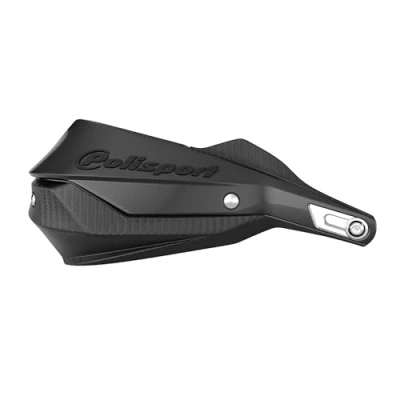 Imagen de POLISPORT 8308800002 Paramanos TRAIL BLAZER 2 puntos de fijación MX Style fabricado en plástico con kit montaje incluido compatible todos los modelos motocross/enduro color negro