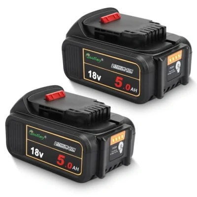 Imagen de 2X Waitley 5.0A DCB184 para Dewalt 18V Batería DCB200 DCB182 DCB180 DCB181