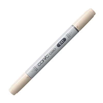 Imagen de COPIC Ciao Marcador Gráfico de Doble Punta, Blanco (Pearl White), 1.4 ml