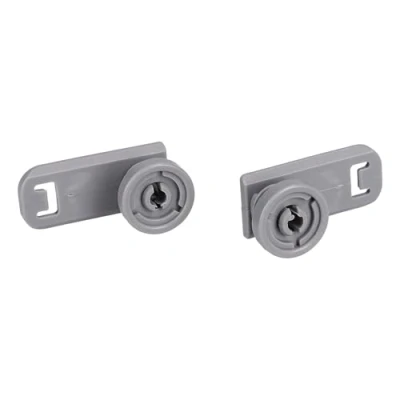 Imagen de LUTH Premium Profi Parts 2X Porta Rodillos con Rueda Cesta Superior para Miele Lavavajillas 7649011 3176421
