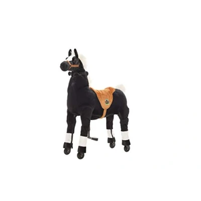 Imagen de animal riding equitación Amadeus X Large, Montar a Partir de 8 años, Altura del sillín 80 cm, Caballo Negro, Color, Extra ARP001S