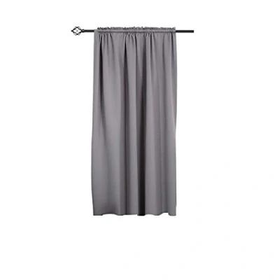Imagen de WOLTU Cortinas Opacas 1 Pieza Cortina Gruesa Térmicas Aislantes Moderno Decoración Ventanas para Dormotorio Habitacion Sala Salon 135x175 cm Gris Oscuro