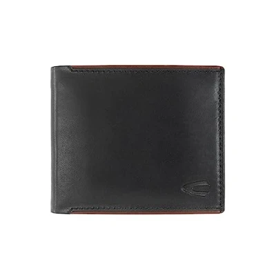 Imagen de camel active Cruise Billetera para Hombre, 000231, Negro, 12x1,5x10