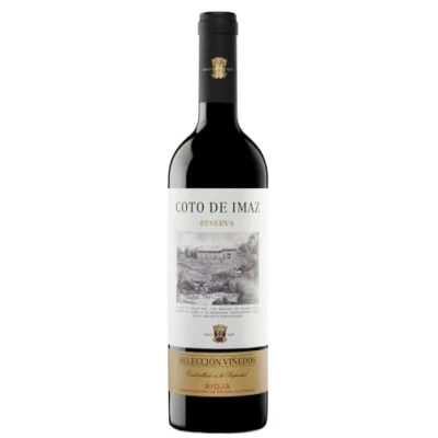 Imagen de Coto De Imaz Selección Viñedos Reserva, Vino tinto DOC Rioja, Variedad Termpranillo, Persistencia y Equilibrio, Botella 750 ml