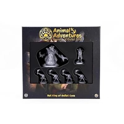 Imagen de Animal Adventures: Secrets of Gullet Cove Rat King Roleplaying Miniatures 5E Compatible