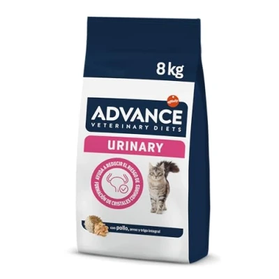 Imagen de Advance Veterinary Diets Urinary, Pienso para Gatos la Protección de las vías urinarias, 8kg