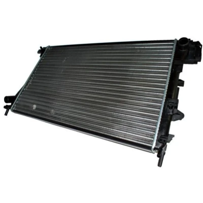 Imagen de THERMOTEC D7X027TT Radiador, refrigeración del motor Aluminio, Plástico 650 420 32 Caja de cambios manual Aletas unidas mecánicamente