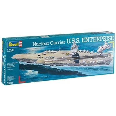Imagen de Revell Nuclear Carrier U.S.S. Enterprise vehículo Maqueta Portaaviones, 10+ Años, Multicolor (05046)