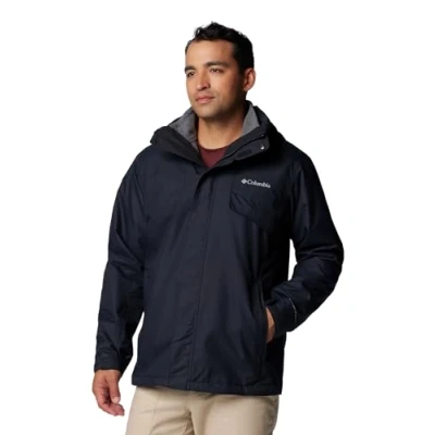 Imagen de Columbia BUGABOO Interchange Jacket Chaqueta Hard shell, Hombre, Talla: Small, Black