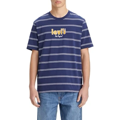 Imagen de Levi&#039;s Ss Relaxed Fit Tee Camiseta, Tassel Naval Academy, S Hombre
