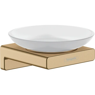 Imagen de hansgrohe AddStoris Jabonera, bronce cepillado, 41746140