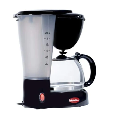 Imagen de MAXELLPOWER CAFETERA DE GOTEO ELECTRICA CAFE AMERICANO EXPRESS EXTRAIBLE 4 6 TAZAS 0,6L 550W MP CG756