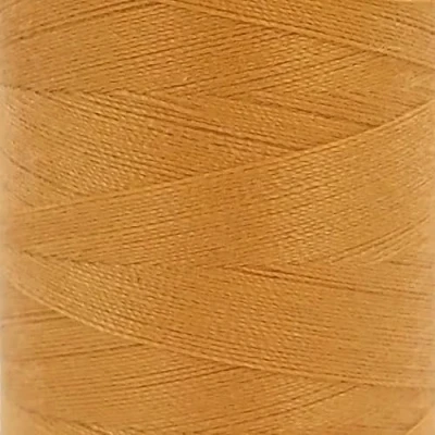 Imagen de Moon Thread Hilo de coser poliéster hilado mostaza 1000 m