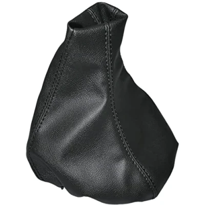 Imagen de AERZETIX C57666 Funda para palanca de cambios compatible con VW Passat B5/B5.5 1996 2005 color: negro en piel sintética