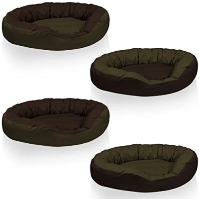 Imagen de BedDog® 4en1 Sunny Verde/Marron XXXL Aprox. 150x120cm colchón para Perro, 13 Colores, Cama, sofá, Cesta Perro