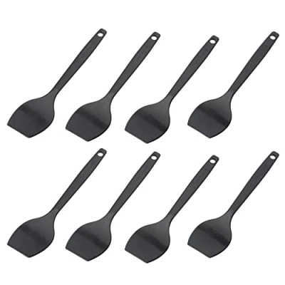 Imagen de Westmark 8 Espátulas para Raclette/mini espátulas, Longitud: 16,6 cm, Plástico, Gourmetta, Negro, 204522E3