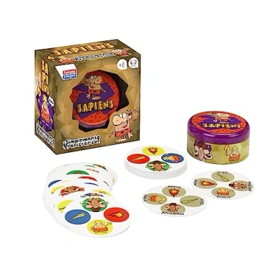 Imagen de Falomir Sapiens Gato Juego de Mesa, Multicolor, Sin Talla (28411)