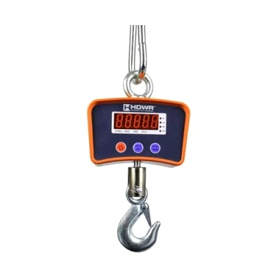 Imagen de Báscula Electrónica de Gancho, Capacidad Carga Hasta 1000 kg, Funcionamiento Inalámbrico, Tara Báscula, Pantalla digital, HDWR wagPRO H1000