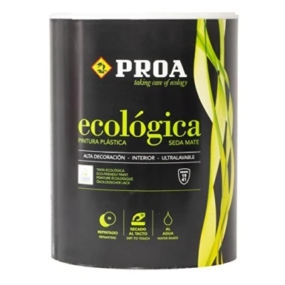Imagen de Pintura interior ecológica Proa. MELOCOTON SUAVE 2000. 750 ML.