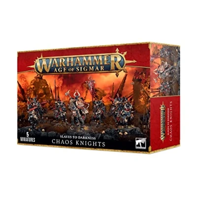 Imagen de Games Workshop Warhammer Age of Sigmar Esclavos de la Oscuridad: Chaos Knights