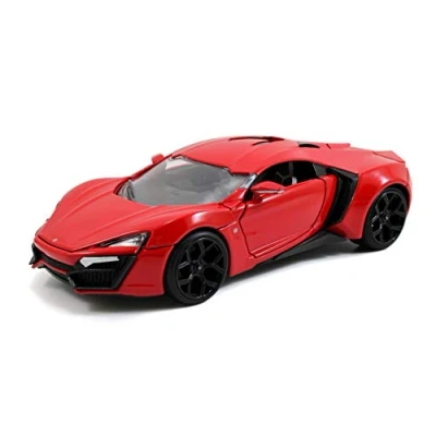 Imagen de Jada Fast &amp; Furious Coche Lykan Hypersport, Escala 1:24, Hecho en Metal, Neumáticos de Goma, Las Puertas, Capó y Maletero se Abren, Coleccionismo