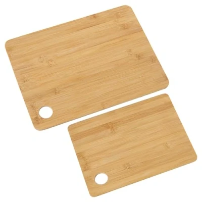 Imagen de DRW Set de 2 Tablas Cortar madura en Natural 38x28x0.8 cm