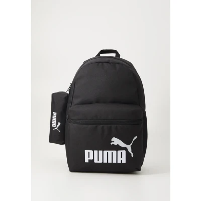 Imagen de Puma Phase Backpack Unisex SET Mochila para niños, Talla: One Size, Black