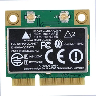 Imagen de ASHATA Tarjeta de Red Doble Banda, 2.4G / 5Ghz 433Mbps WiFi Mini inalámbrica PCI E para Windows 7/10, computadora Escritorio, portátil