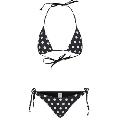 Imagen de Urban Classics Pattern SET Bikini, Mujer, Talla: XL, Polkadots black