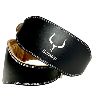 Imagen de Bullstep Cinturon Lumbar gimnasio Cinturón Gym Hombre Mujer Powerlifting para Levantamiento de Pesas Lifting Belt Crossfit Halterofilia (Medium)
