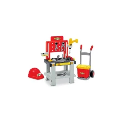 Imagen de Ecoiffier Pack Mecanico con Banco y Carretilla Casco A Partir de 18 Meses Fabricado en Francia (7600002389)