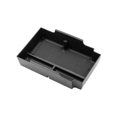Imagen de RWRAPS para Subaru Crosstrek 2023 2024 Organizador Apoyabrazos Central Accesorios Coche Almacenamiento Caja Reposabrazos Consola Central(Black)