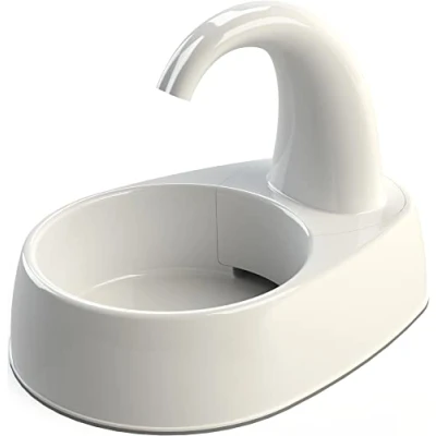 Imagen de Trixie Fuente Chorro curveado, Blanco, 2,5 l/25 x 24,5 35 cm